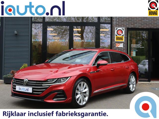 Volkswagen Arteon Shooting Brake 1.4 TSI eHybrid R-Line Pano/IQ.Light/360/Navi Pro/Head-up/Keyless/Elek. lederen R Sportstoelen/DCC/ACC/Virtual Cockpit/Trekhaak wegkl.