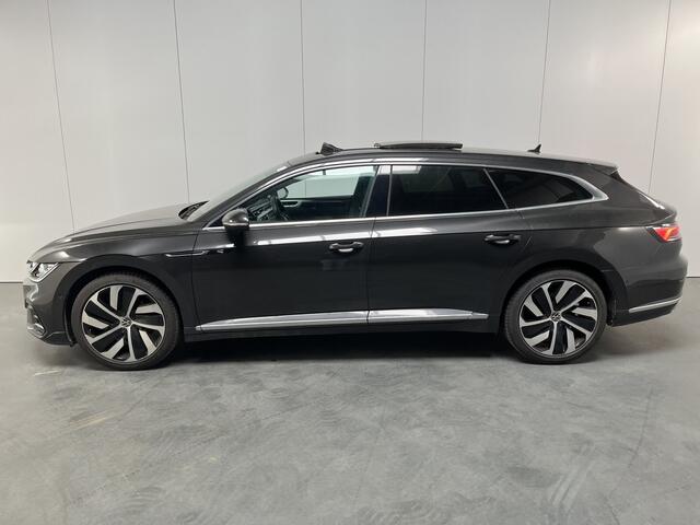 Volkswagen Arteon Shooting Brake 1.4 TSI eHybrid R-Line / AUTOMAAT/ PANODAK/ LEDER/ KEYLESS/ MEMORY SEAT/ TREKHAAK/ STOELVERWARM. V&A/ HEAD-UP DISPLAY/ DIGITAL DASH/ 360 CAMERA/ APP-CONNECT/ NAVI/ DAB