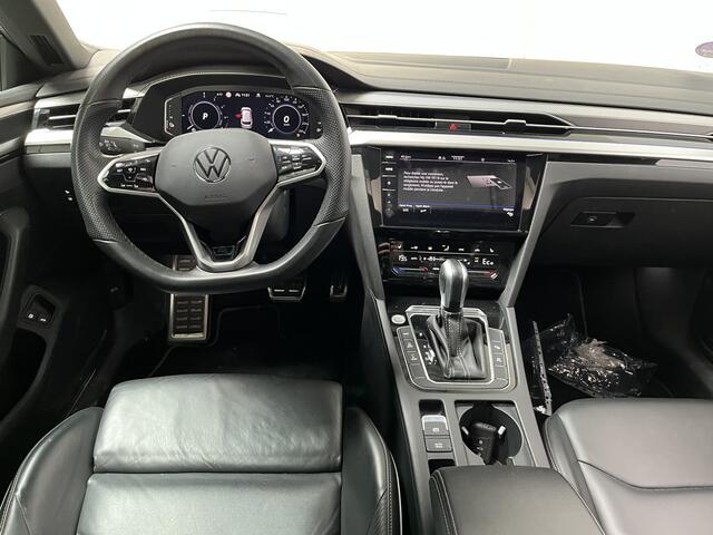 Volkswagen Arteon Shooting Brake 1.4 TSI eHybrid R-Line / AUTOMAAT/ PANODAK/ LEDER/ KEYLESS/ MEMORY SEAT/ TREKHAAK/ STOELVERWARM. V&A/ HEAD-UP DISPLAY/ DIGITAL DASH/ 360 CAMERA/ APP-CONNECT/ NAVI/ DAB