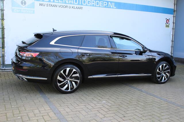 Volkswagen Arteon Shooting Brake 1.4 TSI eHybrid R-Line Business+ | Incl. 12 maanden Garantie | Panorama dak | Elektrisch wegklapbare trekhaak | Stoelverwarming voor + achter | Stuurverwarming | 360* Camera | Dodehoeksensoren | Adaptieve cruise | Keyless entry/start | Elek