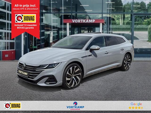 Volkswagen Arteon 1.4 TSI eHYBRID R-LINE TREKHAAK/PANO-DAK/CAMERA/ELEK-KLEP/ACC/STOELVERW