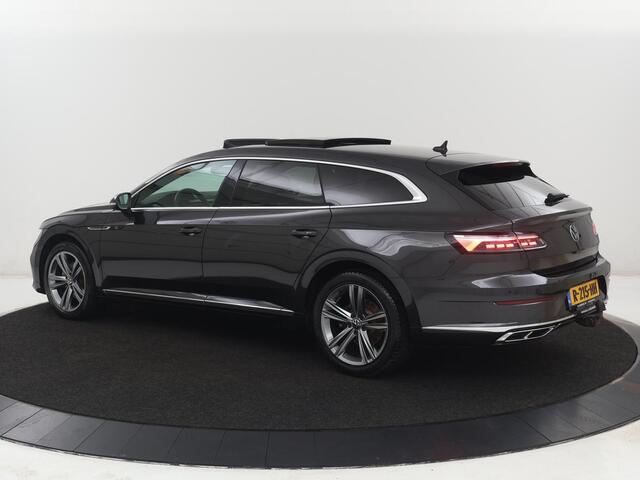Volkswagen Arteon Shooting Brake 1.4 TSI eHybrid R-Line Business+ | SOH 91,1% | Panoramadak | Trekhaak | Stoelverwarming | Matrix LED | Carplay | Sfeerverlichting | Adaptive cruise | Leder/Alcantara | PHEV | Plug In