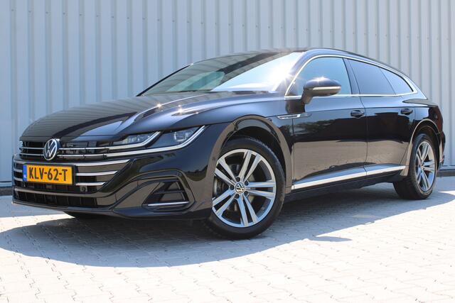 Volkswagen Arteon Shooting Brake 1.4 TSI eHybrid R-Line Business+ | Incl. 12 maanden garantie | Carbon lederen kuipstoelen | Standkachel | Apple carplay/Android auto | Adaptieve cruise control | Stoel/stuurverwarming | 360° camera | Stoelverwarming achter | Dealer onderhou