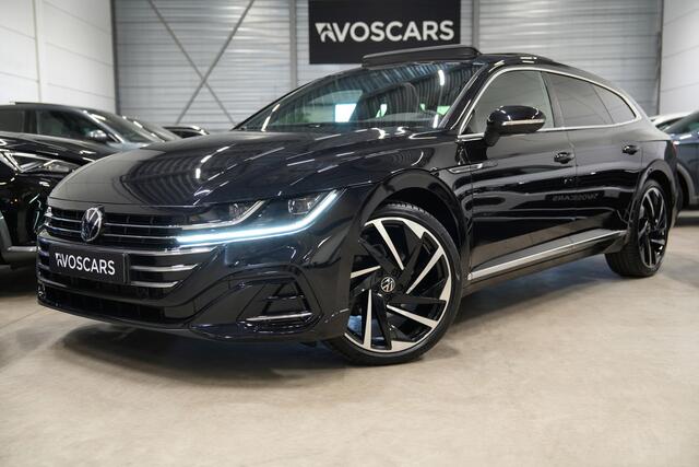 Volkswagen Arteon Shooting Brake 2.0 TSI R-Line * Kuipstoelen - Pano - 360° Cam - Harman Kardon - Keyless - 20" - Standkachel *