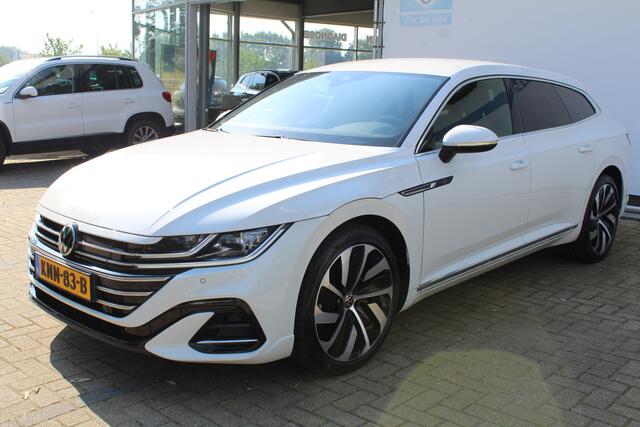 Volkswagen Arteon Shooting Brake 1.4 TSI eHybrid R-Line Business+ | Incl. 12 maanden Garantie | SoH 100% | Dealer onderhouden | Massage stoel | Stoelverwarming voor & achter | Stuurverwarming | Elektrische kofferbakklep | Adaptive cruise | Keyless entry/start | Achteruitri