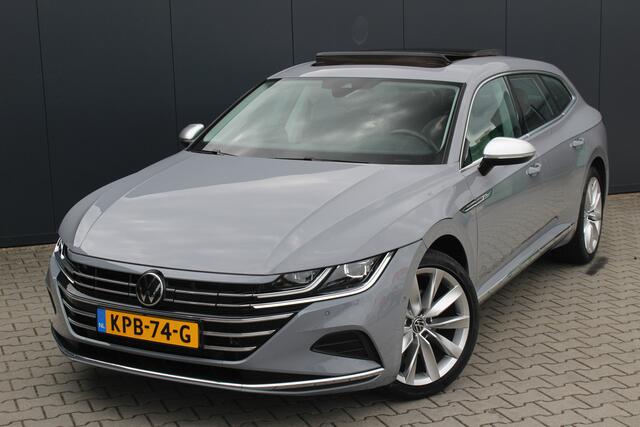 Volkswagen Arteon Shooting Brake 1.4 TSI eHybrid Elegance Business+ | Incl. 12 maanden garantie | Trekhaak | Schuif/kantel dak | Stoelen verwarmd | Achteruitrijcamera | Parkeersensoren | Apple carplay/Android auto | Climate control | Adaptive cruise control | Airco | Bluet