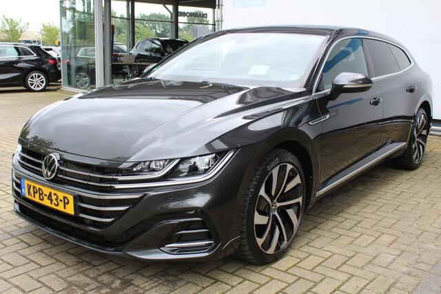 Volkswagen Arteon Shooting Brake 1.4 TSI eHybrid R-Line Business+ | Incl. 12 maanden Garantie | SoH 92% | Dealer onderhouden | Panorama dak | Stoelmassage | Stoelverwarming V+A | Stuurverwarming | Elektrisch verstelbare stoelen met memory | Elektrisch wegklapbare trekhaak 