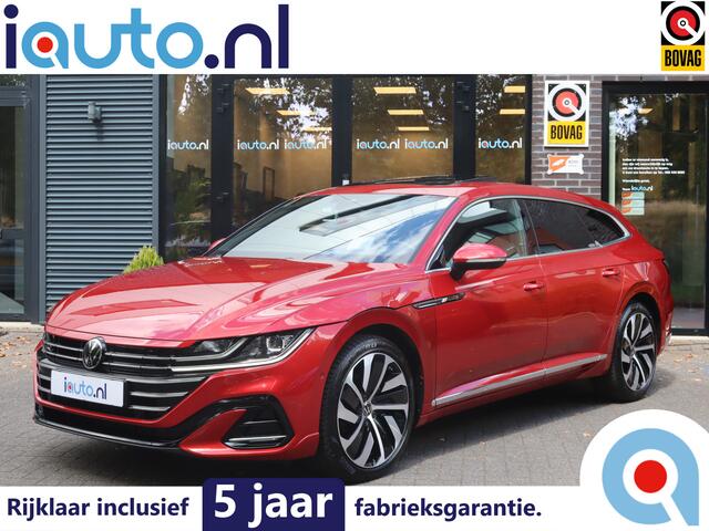 Volkswagen Arteon Shooting Brake 1.4 TSI eHybrid R-Line Pano/IQ.Light/360/Navi Pro/Head-up/Keyless/Elek. lederen R Sportstoelen/DCC/ACC/Virtual Cockpit/Trekhaak wegkl.