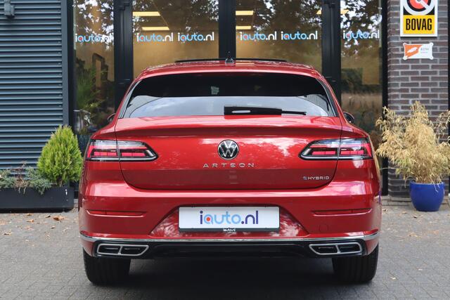 Volkswagen Arteon Shooting Brake 1.4 TSI eHybrid R-Line Pano/IQ.Light/360/Navi Pro/Head-up/Keyless/Elek. lederen R Sportstoelen/DCC/ACC/Virtual Cockpit/Trekhaak wegkl.