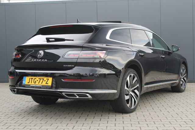 Volkswagen Arteon Shooting Brake 1.4 TSI eHybrid R-Line Business+ | Incl. 12 maanden garantie | SOH 96% | Schuif/kantel dak | 360 camera | Stoelgeheugen | Stoelverwarming | Parkeersensoren | Apple carplay/Android auto | Cruise control | Climate control | Bluetooth | Airco