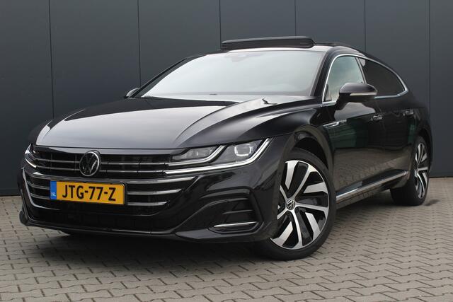 Volkswagen Arteon Shooting Brake 1.4 TSI eHybrid R-Line Business+ | Incl. 12 maanden garantie | SOH 96% | Schuif/kantel dak | 360 camera | Stoelgeheugen | Stoelverwarming | Parkeersensoren | Apple carplay/Android auto | Cruise control | Climate control | Bluetooth | Airco