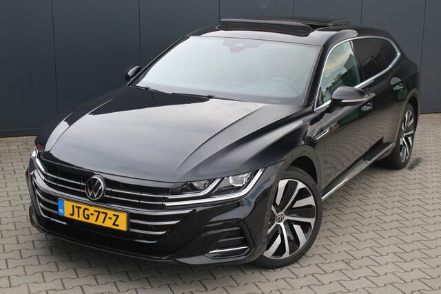 Volkswagen Arteon Shooting Brake 1.4 TSI eHybrid R-Line Business+ | Incl. 12 maanden garantie | SOH 96% | Schuif/kantel dak | 360 camera | Stoelgeheugen | Stoelverwarming | Parkeersensoren | Apple carplay/Android auto | Cruise control | Climate control | Bluetooth | Airco