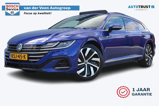Volkswagen Arteon Shooting Brake 1.4 TSI eHybrid R-Line Business+ | Incl. 12 maanden garantie | SOH 92% | Stoel/stuurverwarming | Uitklapbare trekhaak | Schuif/kantel dak | Adaptieve cruise control | Apple carplay/Android auto | Head-up display |