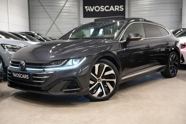 Volkswagen Arteon Shooting Brake 2.0 TSI R-Line * Kuipstoelen - Pano - 360° Cam - Keyless - IQ Light - Head Up *
