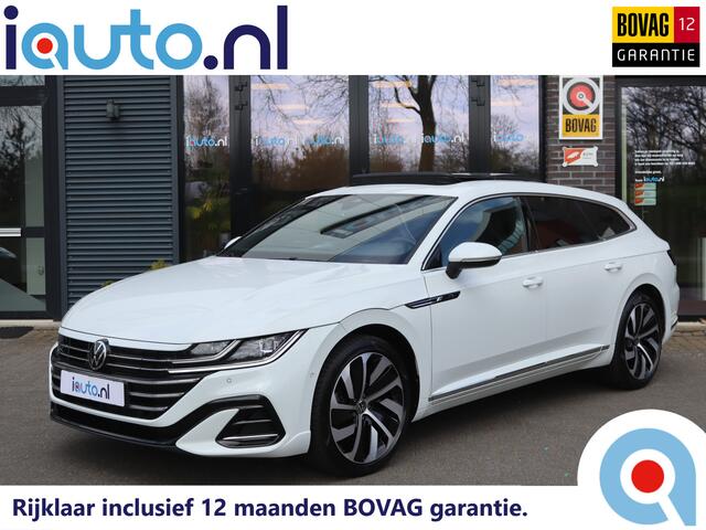 Volkswagen Arteon Shooting Brake 1.4 TSI eHybrid R-Line Pano/IQ.Light/360/Navi Pro/Head-up/Keyless/Elek. lederen R Sportstoelen/DCC/ACC/Virtual Cockpit/Trekhaak wegkl.