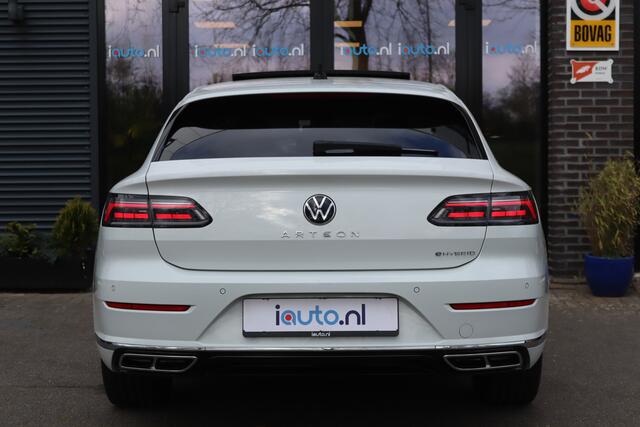 Volkswagen Arteon Shooting Brake 1.4 TSI eHybrid R-Line Pano/IQ.Light/360/Navi Pro/Head-up/Keyless/Elek. lederen R Sportstoelen/DCC/ACC/Virtual Cockpit/Trekhaak wegkl.