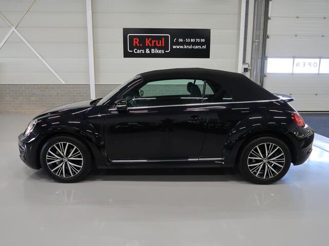 Volkswagen BEETLE (NEW) Cabriolet 1.2 TSI Sound Automaat DSG Airco-ecc Navigatie Stoelverwarming App connect Sportvelgen Parkeersensoren Boekjes aanwezig Windscherm 1e Eigenares