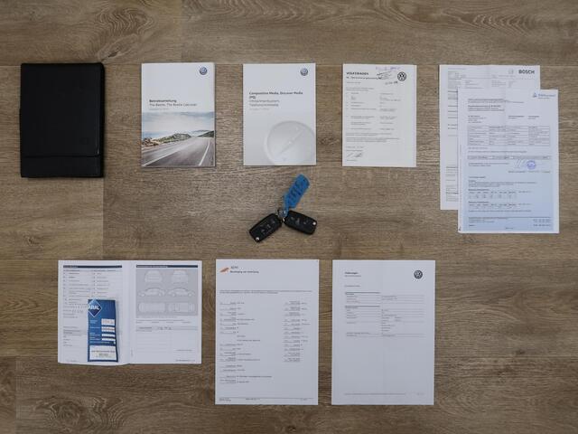 Volkswagen BEETLE (NEW) Cabriolet 1.2 TSI Sound Automaat DSG Airco-ecc Navigatie Stoelverwarming App connect Sportvelgen Parkeersensoren Boekjes aanwezig Windscherm 1e Eigenares