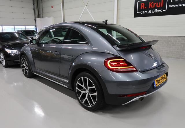 Volkswagen BEETLE (NEW) 1.2 TSI Dune 2018 BTW verrekenbaar Leer Navigatie App connect Xenon LED achterlichten Parkeersensoren Airco-ecc 18 inch Sportvelgen Extra getint glas Nette staat