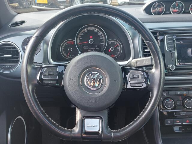 Volkswagen BEETLE (NEW) 1.2 TSI 105PK Exclusive Series | Origineel NL | Navi | Bi-Xenon | Fender Sound | Clima | Cruise | Keyless Entry | Panorama Schuifdak | Licht+Regensensor | Pdc V+A | Privacy Glass | 18''lm