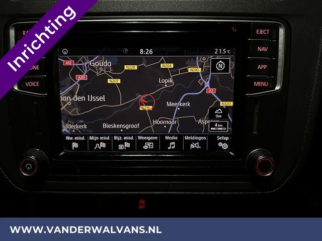 Volkswagen CADDY 2.0 TDI 102pk L2H1 inrichting Euro6 Airco | Navigatie | Apple Carplay | Cruisecontrol Android Auto, 1500kg Trekhaak, Zijdeur