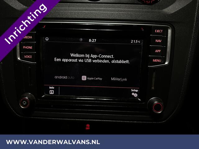 Volkswagen CADDY 2.0 TDI 102pk L2H1 inrichting Euro6 Airco | Navigatie | Apple Carplay | Cruisecontrol Android Auto, 1500kg Trekhaak, Zijdeur