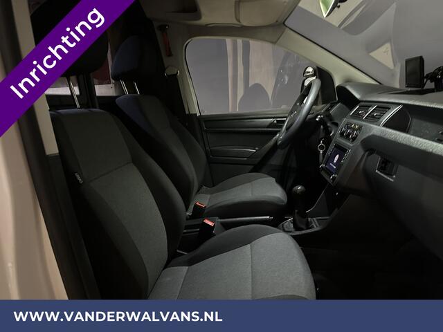 Volkswagen CADDY 2.0 TDI 102pk L2H1 inrichting Euro6 Airco | Navigatie | Apple Carplay | Cruisecontrol Android Auto, 1500kg Trekhaak, Zijdeur