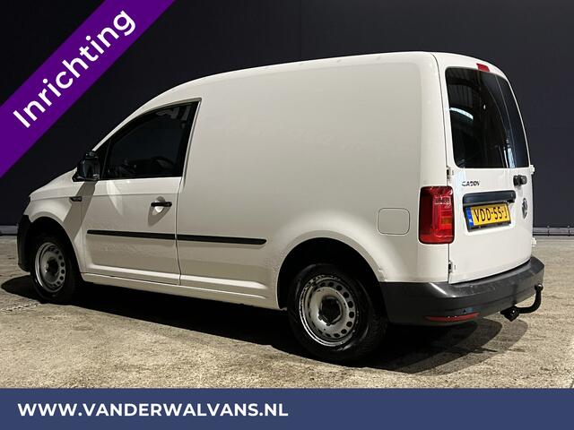 Volkswagen CADDY 2.0 TDI L1H1 inrichting Euro6 Airco | Apple Carplay | Trekhaak | Cruisecontrol parkeersensoren, android auto