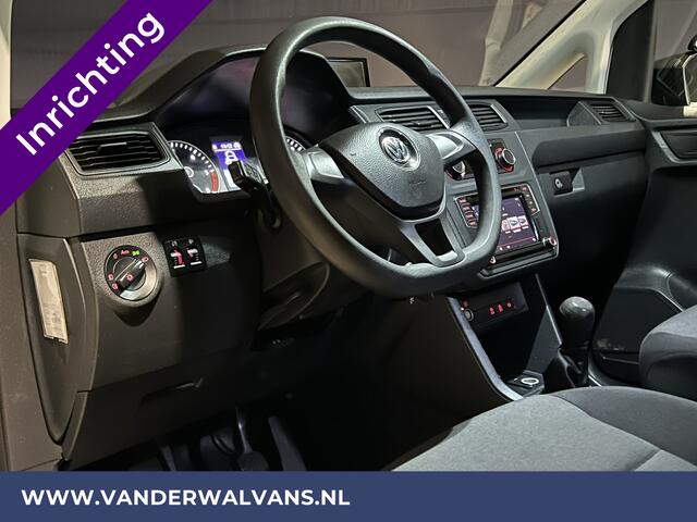 Volkswagen CADDY 2.0 TDI L1H1 inrichting Euro6 Airco | Apple Carplay | Trekhaak | Cruisecontrol parkeersensoren, android auto