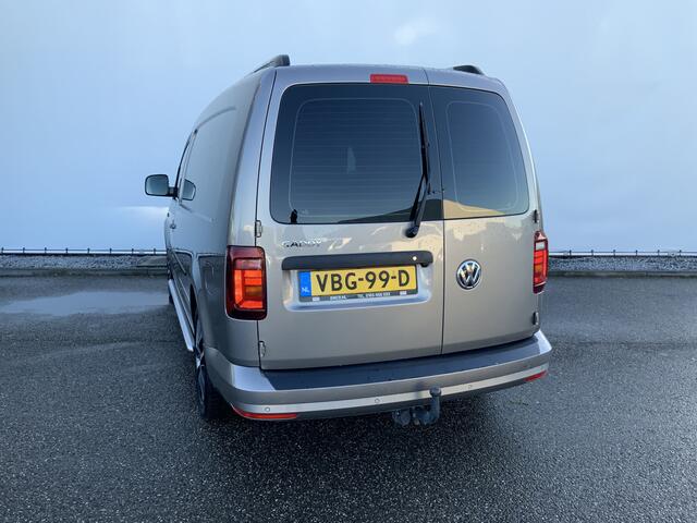 Volkswagen CADDY 2.0 TDI L2H1 150 pk DSG Maxi Excl. Edition Autom Airco Alu,Navi Camera Cruise Trek Haak 1500 kg Volle Auto Euro 6