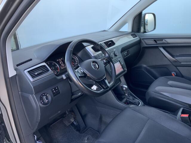 Volkswagen CADDY 2.0 TDI L2H1 150 pk DSG Maxi Excl. Edition Autom Airco Alu,Navi Camera Cruise Trek Haak 1500 kg Volle Auto Euro 6