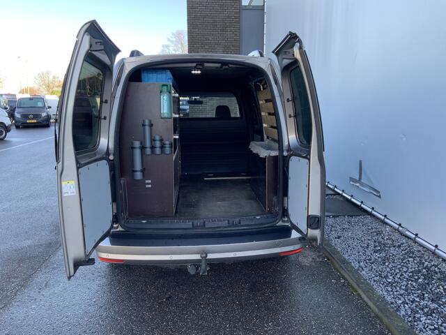 Volkswagen CADDY 2.0 TDI L2H1 150 pk DSG Maxi Excl. Edition Autom Airco Alu,Navi Camera Cruise Trek Haak 1500 kg Volle Auto Euro 6