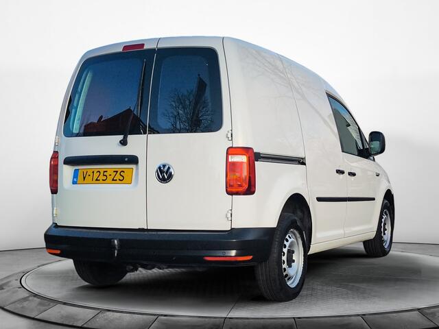 Volkswagen CADDY 1.4 TGI L1H1 EcoFuel Comfortline (111 PK) 1e-Eig. Dealer-Onderh. BOVAG-Garantie. NL-Auto. Half-Leer, Trekhaak, Alarm-Klasse-4, Navigatie/Apple-Carplay/Android-Auto, Cruisecontrol, Parkeersensoren, DAB, vd woude