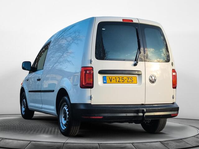 Volkswagen CADDY 1.4 TGI L1H1 EcoFuel Comfortline (111 PK) 1e-Eig. Dealer-Onderh. BOVAG-Garantie. NL-Auto. Half-Leer, Trekhaak, Alarm-Klasse-4, Navigatie/Apple-Carplay/Android-Auto, Cruisecontrol, Parkeersensoren, DAB, vd woude