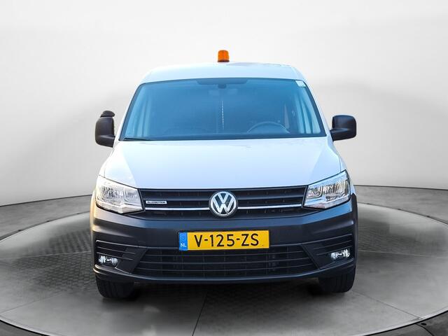 Volkswagen CADDY 1.4 TGI L1H1 EcoFuel Comfortline (111 PK) 1e-Eig. Dealer-Onderh. BOVAG-Garantie. NL-Auto. Half-Leer, Trekhaak, Alarm-Klasse-4, Navigatie/Apple-Carplay/Android-Auto, Cruisecontrol, Parkeersensoren, DAB, vd woude
