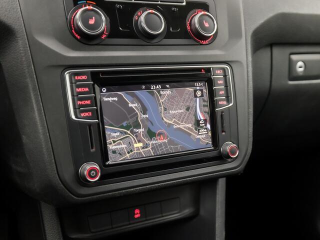 Volkswagen CADDY 1.0 TSI Comfortline (NAVIGATIE, 5 ZITPLAATSEN, AIRCO, STOELVERWARMING, GETINT GLAS, LM VELGEN, CRUISE, ELEK RAMEN, PARKEERSENSOREN, NIEUWE APK, NIEUWSTAAT)