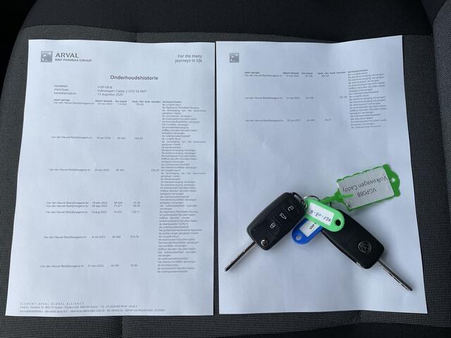 Volkswagen CADDY 2.0 TDI E6 Comfortline BPM Vrij! Lease ¤210 p/m, Airco, PDC, Cruise controle, Onderhoudshistorie aanwezig