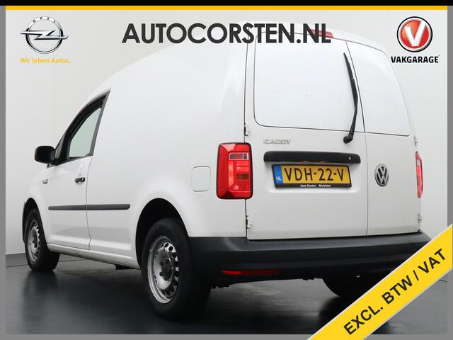 Volkswagen CADDY 2.0TDI EURO 6 Airco Schuifdeur-R Betonplex-Vloer Lat om Lat betimmering Multimedia systeem ESP ASR Elek.ramen Buitenspiegels elektrisch verstel- en verwarmbaar L1H1 BMT Trendline Bluetooth Vervolgbotsing preventie Brake Assist System Achterruit+Wissers+v