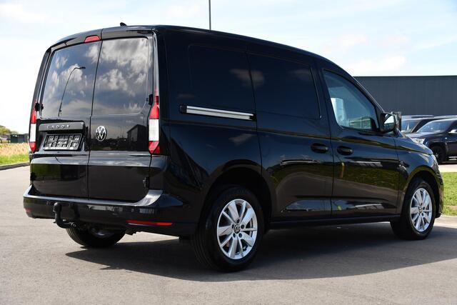 Volkswagen CADDY Cargo 2.0 TDI Exclusive Adaptieve Cruise, Carplay, 2 x Schuifdeur, LED, Trekhaak, Leder, 122PK, Automaat, Uniek!