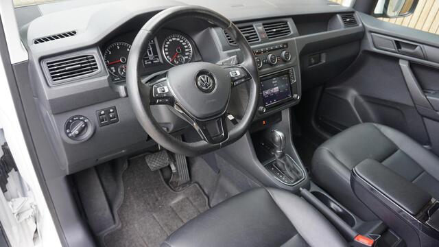 Volkswagen CADDY 2.0 TDI 102pk DSG Exclusive Edition Leder Trekhaak LED 17inch LM DAB *NL auto* 81185km! *Complete Caddy*