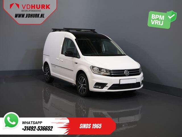 Volkswagen CADDY 2.0 TDI Edition 35 BPM VRIJ! Standkachel/ Stoelverw./ CarPlay/ PDC/ LMV/ Cruise/ Trekhaak/ Airco