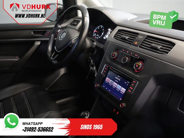 Volkswagen CADDY 2.0 TDI Edition 35 BPM VRIJ! Standkachel/ Stoelverw./ CarPlay/ PDC/ LMV/ Cruise/ Trekhaak/ Airco