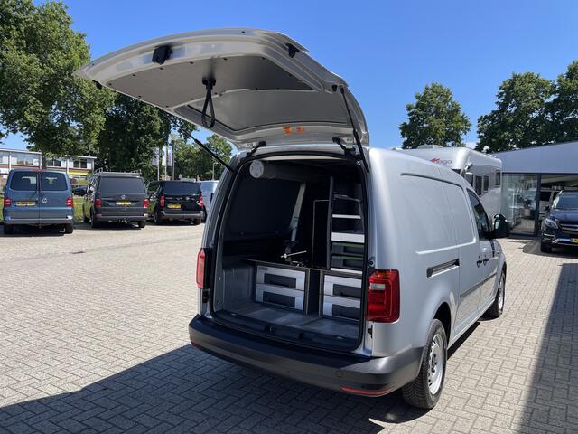 Volkswagen CADDY 2.0 TDI 102pk L2H1 BMT Maxi Comfortline / vaste prijs rijklaar ¤ 14.950 ex btw / lease vanaf ¤ 252 / airco / cruise / navi / achterklep / Bott ingerichte laadruimte !