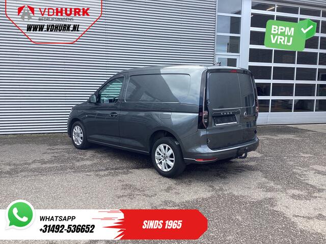 Volkswagen CADDY Cargo 2.0 TDI 125 pk DSG Aut. Style BPM VRIJ! LED/ Adapt.Cruise/ Standkachel/ Stoelverw./ Carplay/ Camera/ PDC/ LMV/ Trekhaak/ Airco
