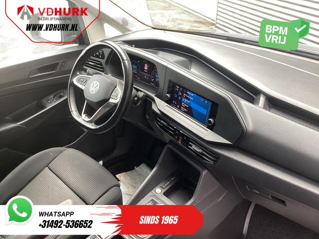 Volkswagen CADDY Cargo 2.0 TDI 125 pk DSG Aut. Style BPM VRIJ! LED/ Adapt.Cruise/ Standkachel/ Stoelverw./ Carplay/ Camera/ PDC/ LMV/ Trekhaak/ Airco