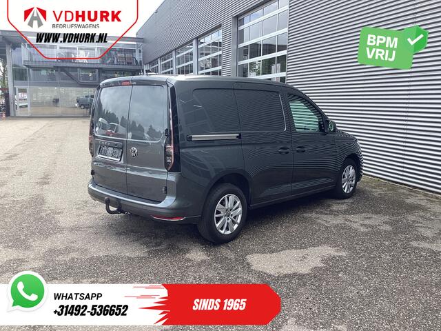 Volkswagen CADDY Cargo 2.0 TDI 125 pk DSG Aut. Style BPM VRIJ! LED/ Adapt.Cruise/ Standkachel/ Stoelverw./ Carplay/ Camera/ PDC/ LMV/ Trekhaak/ Airco
