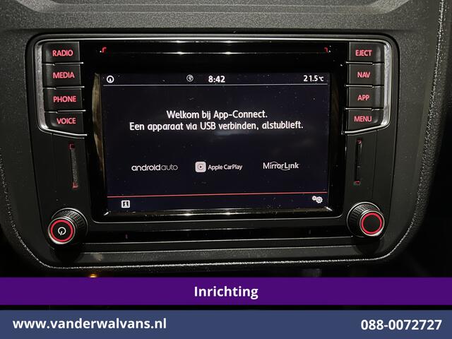 Volkswagen CADDY 2.0 TDI L1H1 Inrichting Euro6 Airco | Camera | Navigatie | Apple Carplay | Android Auto | Trekhaak Cruisecontrol, Parkeersensoren, Verwarmde voorruit