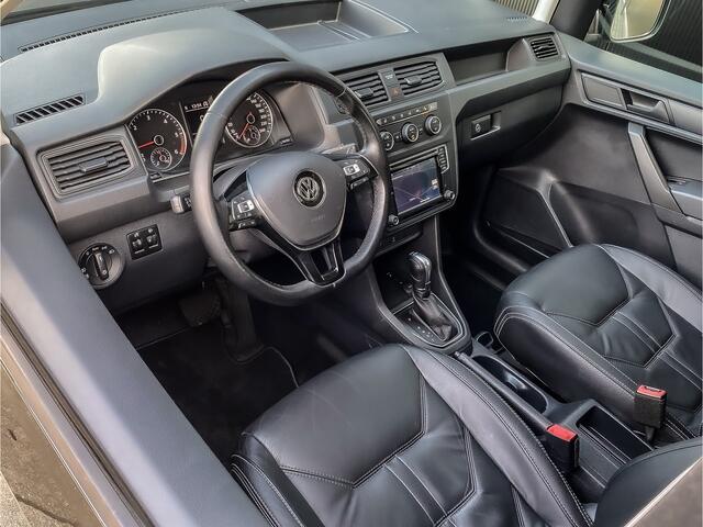 Volkswagen CADDY 2.0 TDI 150PK DSG L1H1 BMT Highline | CLIMATRONIC | LEDER | STOELVERWARMING | VOORRUIT VERWARMING | DAB |