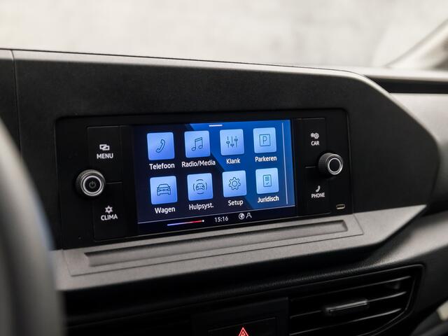 Volkswagen CADDY Cargo 1.5 TSI Exclusive (GRIJS KENTEKEN, BENZINE, DUBBELE SCHUIFDEUREN, SCHERM, PARKEERSENSOREN, BLUETOOTH, CLIMATE, NIEUWE APK, LM VELGEN, NIEUWSTAAT)