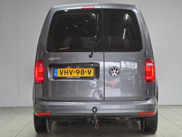 Volkswagen CADDY 2.0 TDI L1H1 BMT Highline/ Facelift!/ Side-Bars/ 16'' LMV/ Voorruitverw./ Vol Leder/ Stoelverw./ Apple + Android/ DAB+/ Navi/ Airco/ Cruise/ Bluetooth/ Multi. LEDER. Stuur/ Mistl./ PDC/ LED Dagrijverl.